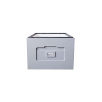 Корпус вулика на 10 рамок Дадан Lyson пінополістирольний фарбований (сірий)