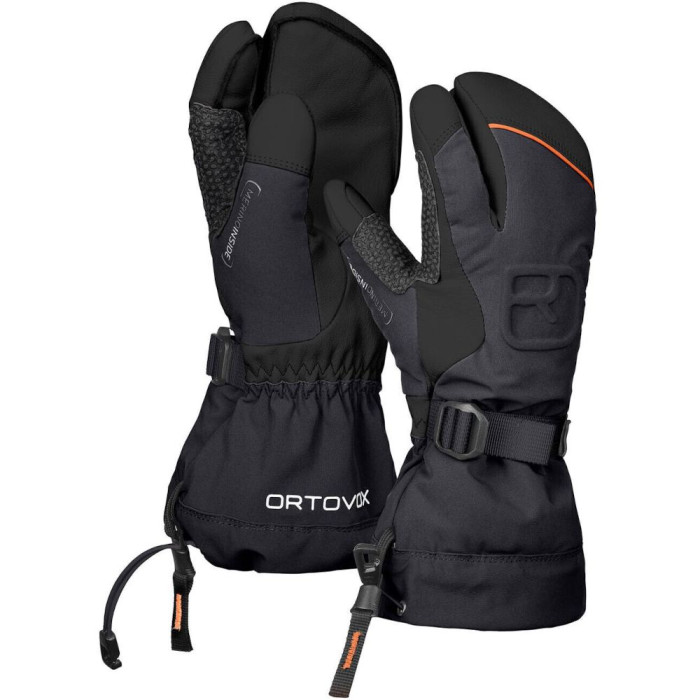 Рукавиці Ortovox Merino Freeride 3 Finger Glove Mns, blackraven, XS
