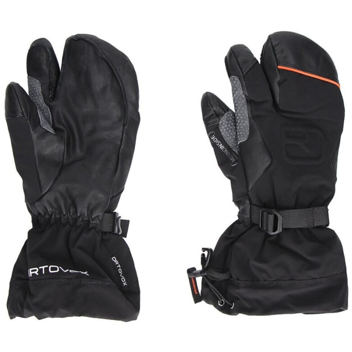 Рукавиці Ortovox Merino Freeride 3 Finger Glove Mns, blackraven, XS