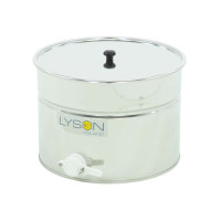 Відстійник нержав. 30 л з клапаном пластиковим 6/4" (Ø 400, H 300)