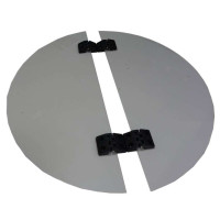 Кришка пластикова до медогонок Ø 600 (з завісами)