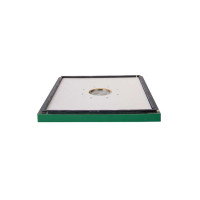 Пояс перехідний з бджоловидалячем на 10 рамок Lyson пінополістирольний фарбований (св. зелений)