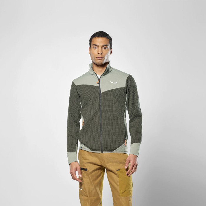Флісова кофта Salewa Puez Waffle HYB PL Mns , 5281, M