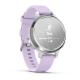 Смарт-годинник Garmin Lily 2 Active сріблястий із силіконовим ремінцем кольору фіолетовий жасмин