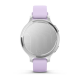 Смарт-годинник Garmin Lily 2 Active сріблястий із силіконовим ремінцем кольору фіолетовий жасмин