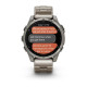 Смарт-годинник Garmin Fenix 8 – 47 мм, AMOLED Sapphire, титановий з титановим браслетом