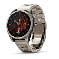Смарт-годинник Garmin Fenix 8 – 47 мм, AMOLED Sapphire, титановий з титановим браслетом