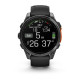 Смарт-годинник Garmin Fenix 8 – 47 мм, AMOLED, сланцево-сірий з чорним силіконовим ремінцем