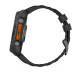 Смарт-годинник Garmin Fenix 8 – 51 мм, AMOLED, сланцево-сірий з чорним силіконовим ремінцем