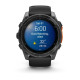 Смарт-годинник Garmin Fenix 8 – 51 мм, AMOLED, сланцево-сірий з чорним силіконовим ремінцем