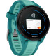 Смарт-годинник Garmin Forerunner 165 Music, силіконовий ремінець кольору бірюзовий/аква