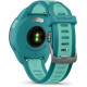 Смарт-годинник Garmin Forerunner 165 Music, силіконовий ремінець кольору бірюзовий/аква