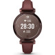 Смарт-годинник Garmin Lily 2 Classic, темна бронза, шкіряний ремінець кольору шовковиці