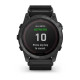 Смарт-годинник Garmin Tactix 7 – Pro Edition чорний з нейлоновими ремінцями чорного та коричневого кольору