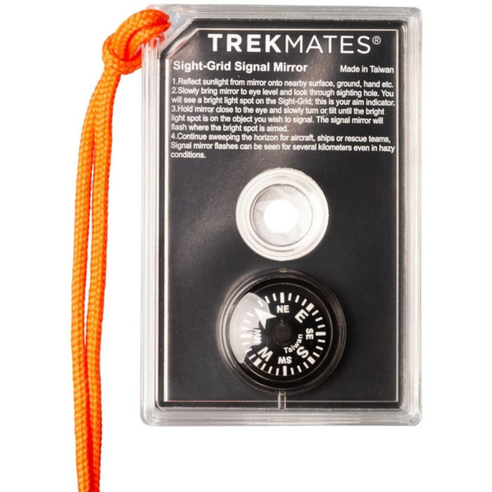 Дзеркало Trekmates Signal Mirror with Compass and Float , УТ-00003387,