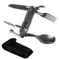 Столовий мультитул (6 інструментів) металік (7464)