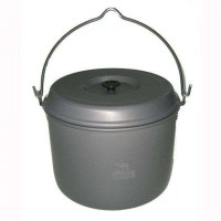 Казан Tramp анодований з кришкою 4,6л