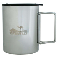 Термокружка TRAMP зі складаними ручками та поїлкою 400мл UTRC-137 метал