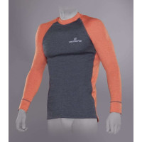 Футболка чоловіча Tramp Outdoor Tracking Man сіро-помаранчевий, Сіро-помаранчевий L