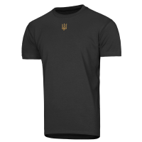 Футболка Modal Чорна (золотий тризуб) (7182), S