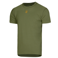 Футболка Modal Зелена (золотий тризуб) (7200), XS