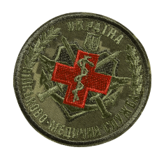 Шеврон/липучка Червоний Хрест Олива (7500)