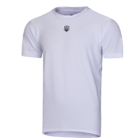 Футболка Modal Біла (чорний тризуб) (7183), S