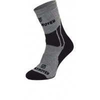 Шкарпетки Destroyer Outdoor Walking Сірий / Чорний, 44-46