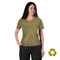 Футболка Pani Totem Logo V-neck Tan (8285), XS