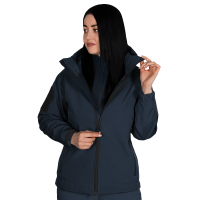 Жіноча куртка Stalker SoftShell Темно-синя (7443), XS