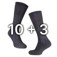 Комплект трекінгових шкарпеток TRK W Long 10+3 Сірі (8344)
