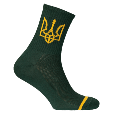 Шкарпетки Тризуб Темно-зелені (7166), 39-42