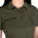 Жіноче поло Pani Army ID LT Олива  (8080), M