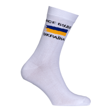 Шкарпетки Україна Білі (7153), 39-42